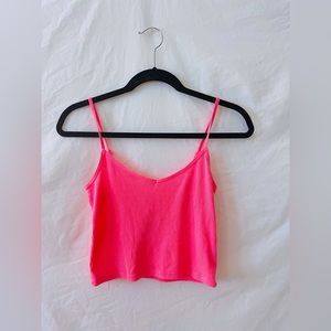 Spaghetti strap crop top